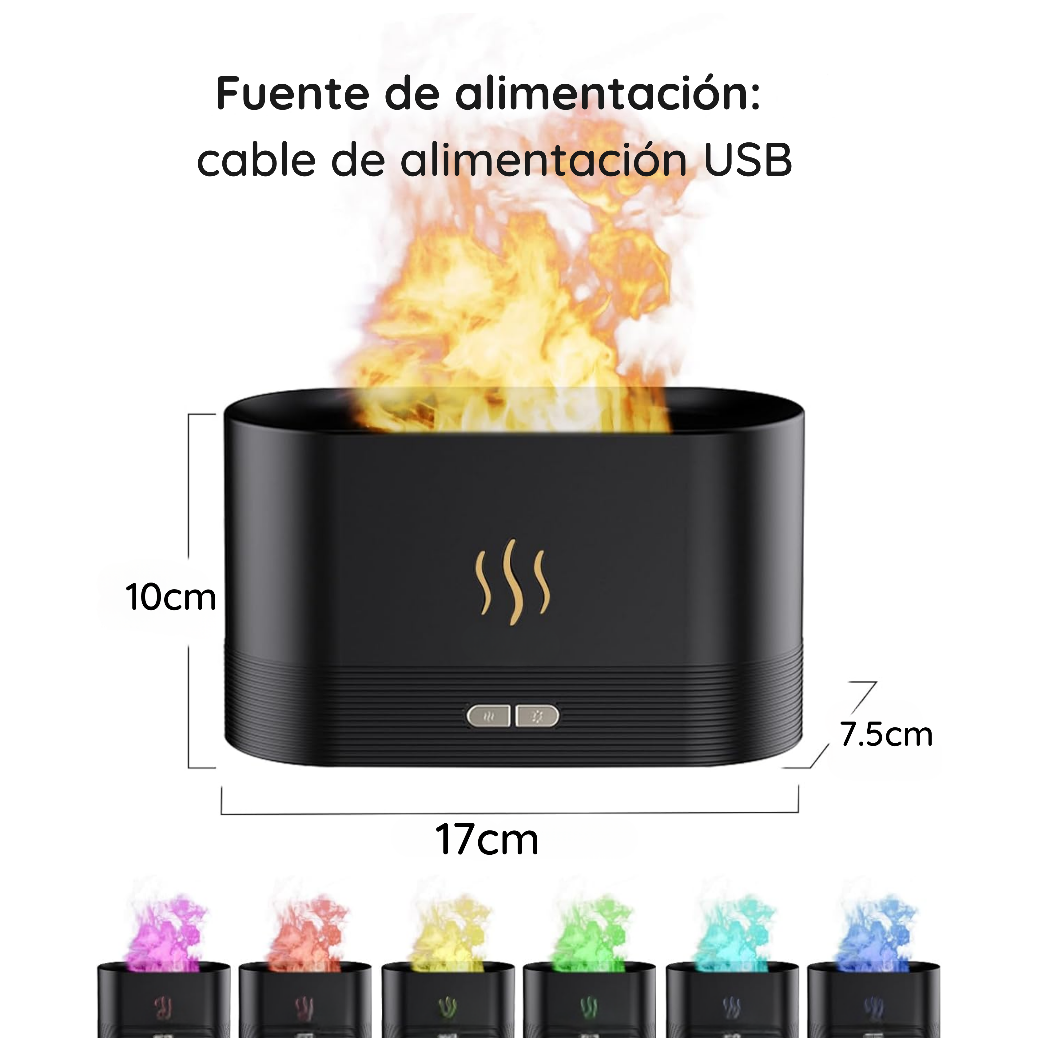 Humidificador de ruidos blancos