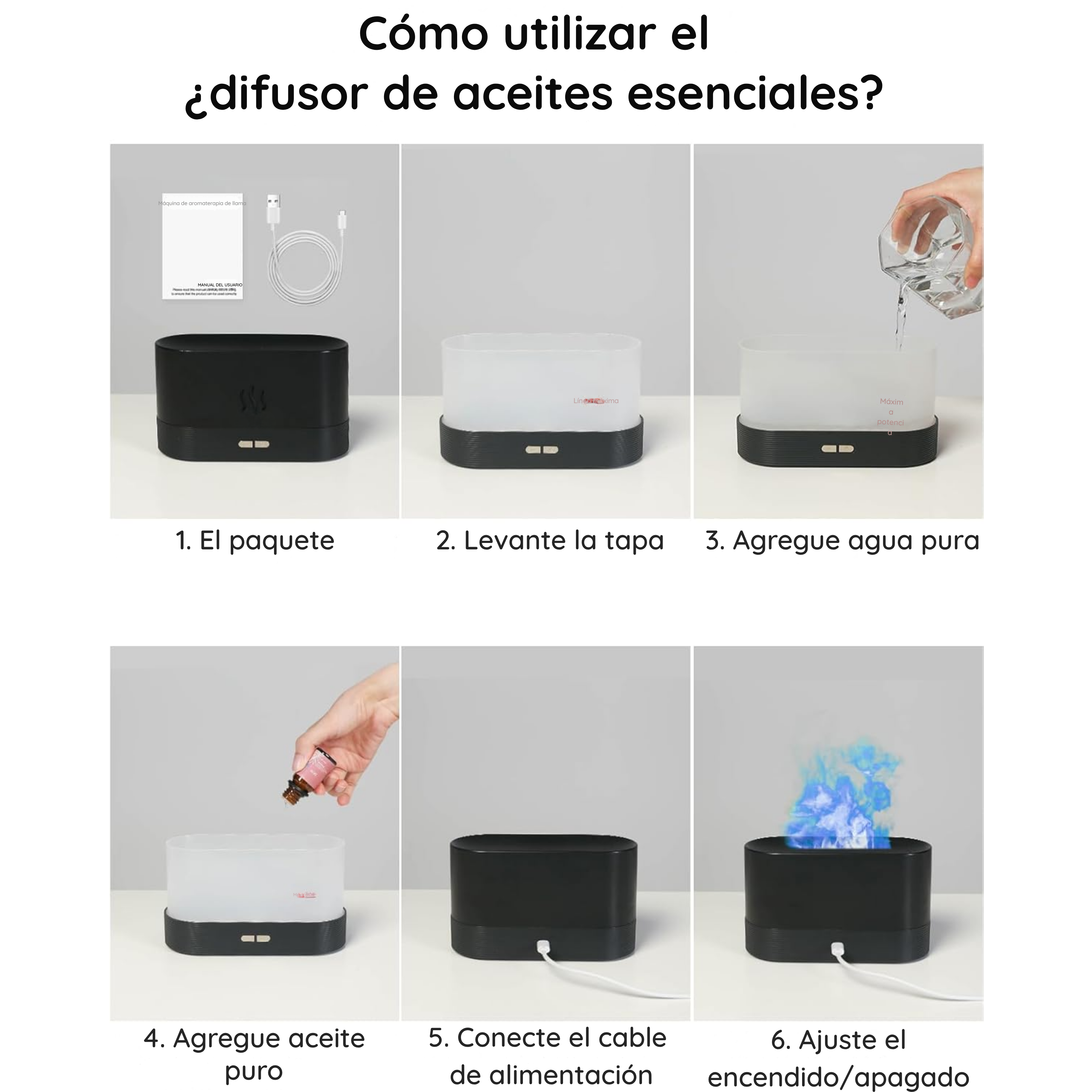 Humidificador de ruidos blancos